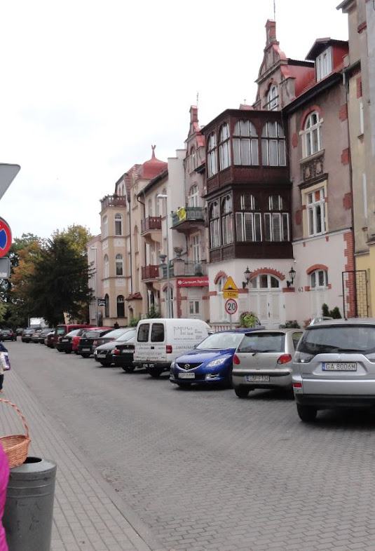 Nawet w sezonie boczne uliczki Sopotu są zazwyczaj spokojne