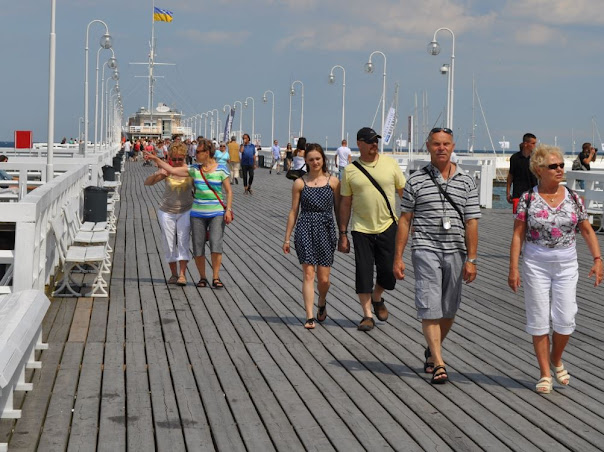 Najdłuższe drewniane molo w Europie o długości 300 metrów